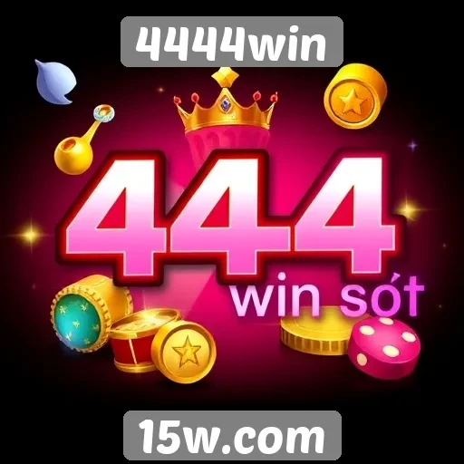 Diversificação de jogos oferecidos pelo 4444win